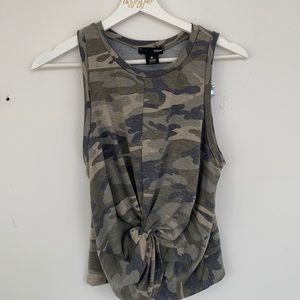 Aqua Camo Print Tank top